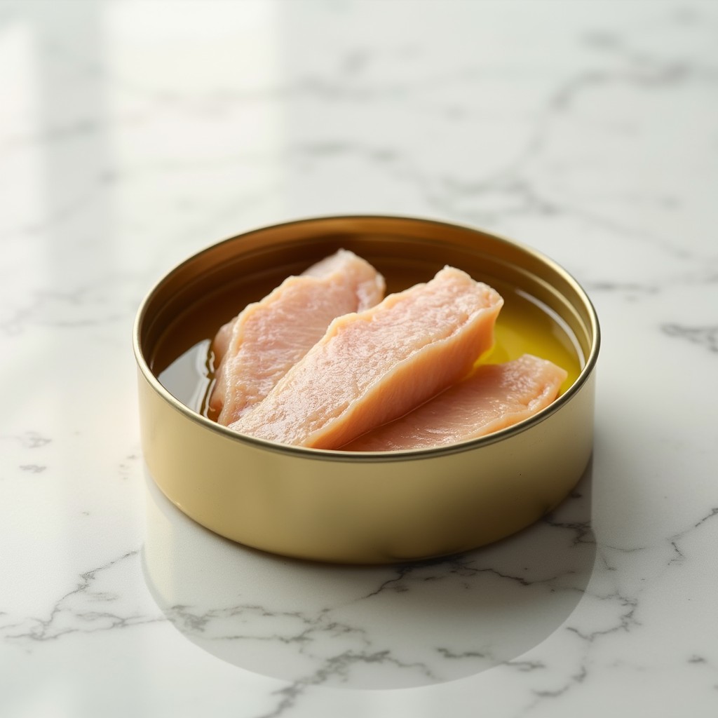 Canned tuna in olive oil